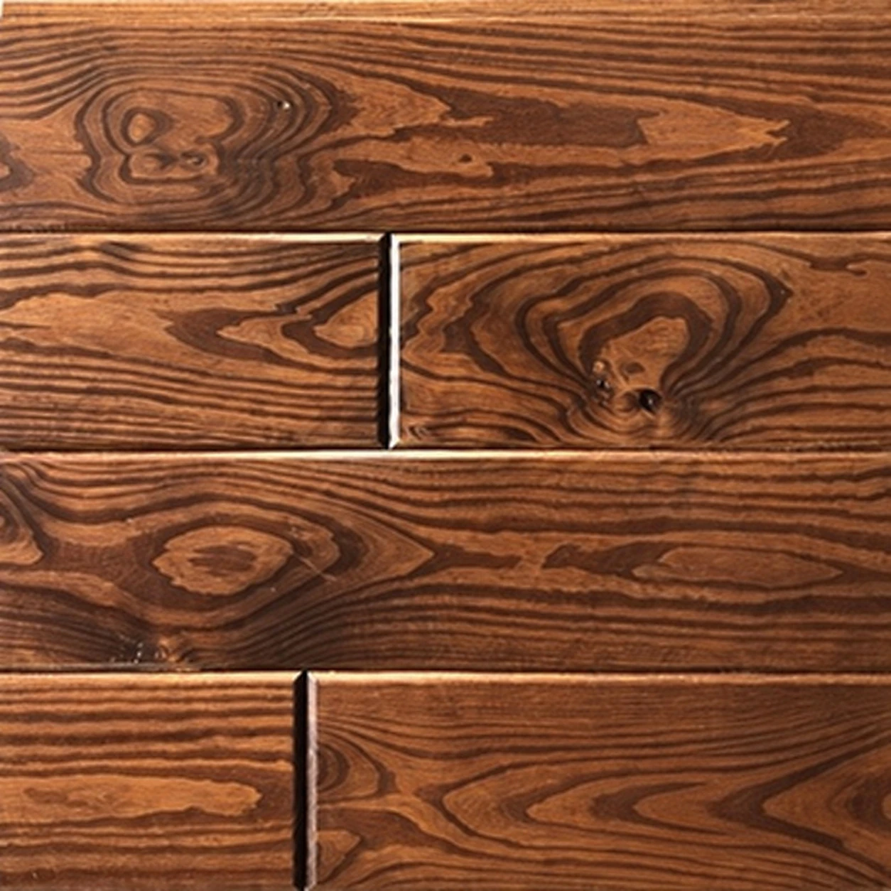 Southern Pine Auburn finish boards showing natural variation