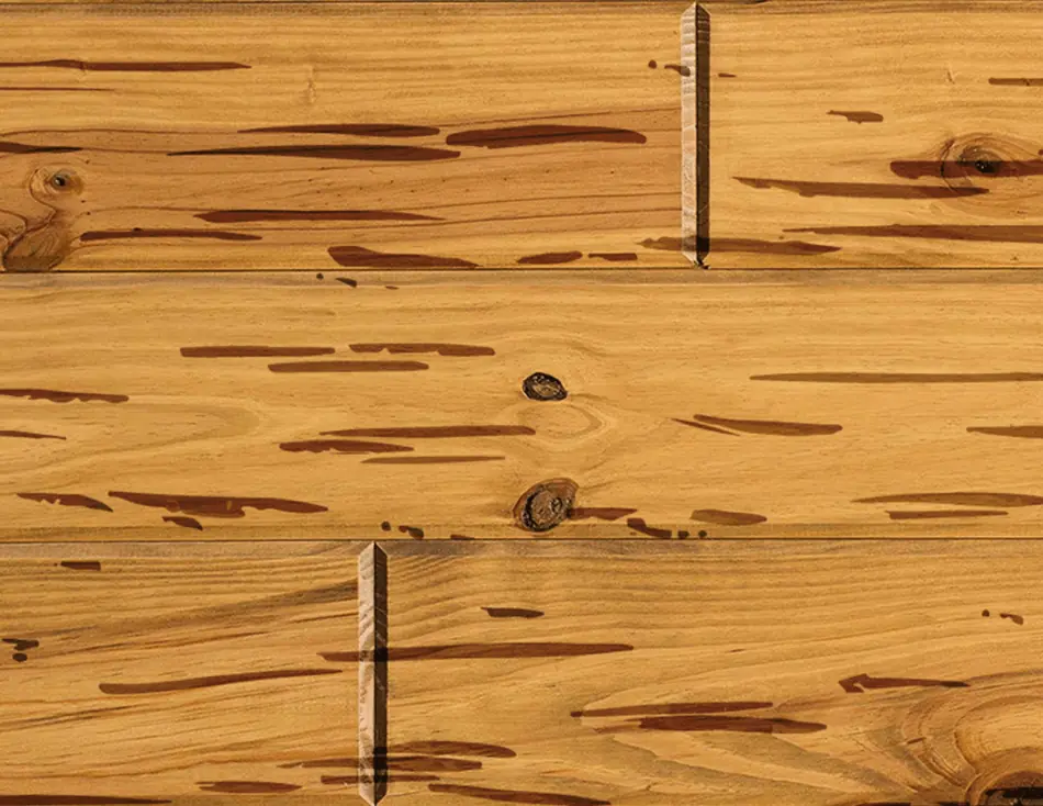 Southern Pine E-Peck Honey photographed finish board